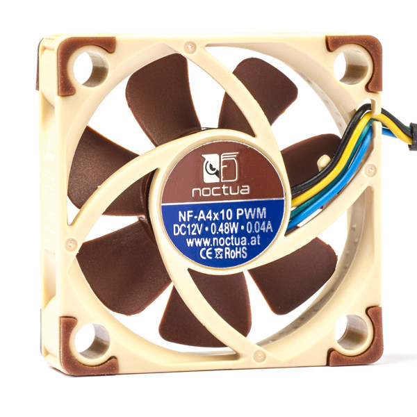 Noctua NF-A4x10 | 12V | 40x40x10 mm | 4-pin | axiaal | PWM ventilator ...